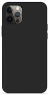 Epico Silicone Case iPhone 12 / 12 Pro - Black - Phone Cover