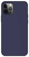 Epico Silicone Case iPhone 12 / 12 Pro – tmavo modrý - Kryt na mobil