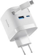 Epico UltraBoost GaN Charger EA65c 65 W with retractable cable - white - Wall Charger