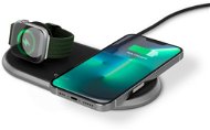 Epico Wireless Charging Base (for Apple Watch & iPhone) Metal - černá - Bezdrátová nabíječka