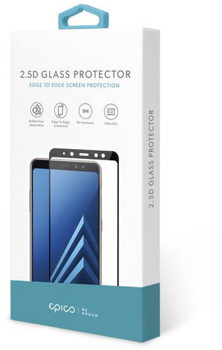 Epico 2.5D Glass Xiaomi Mi 9T - Black - Glass Screen Protector - Main image