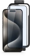 Epico Edge to Edge Schutzglas für iPhone 15 - 2 Stück mit Einbaurahmen - Schutzglas
