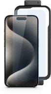Spello by Epico iPhone 15 üvegfólia, 2 db + szerelőkeret - Üvegfólia