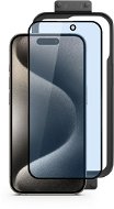 Epico iPhone 15 kékfény szűrő 3D+ üvegfólia + felhelyező keret - Üvegfólia