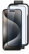 Epico Resolve Edge to Edge ochranné sklo s instalačním rámečkem iPhone 15 Pro Max - Glass Screen Protector