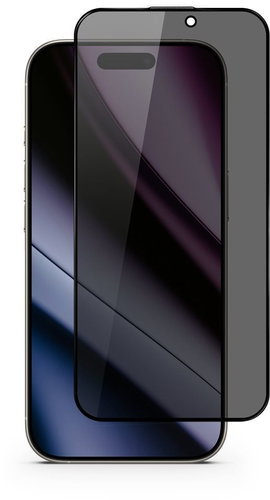 Epico Privacy 3D protective glass iPhone 15/16 - Glass Screen Protector - Main image