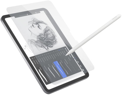 Epico Paper Texture for iPad mini 6 (2021)/mini 7 (A17 Pro) with Dust-proof Applicator - Glass Screen Protector - Main image