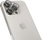 Ochranné sklo na objektiv Epico hliníkové ochranné sklo na čočky fotoaparátu pro iPhone 16 Pro/16 Pro Max - přírodní titan - Ochranné sklo na objektiv