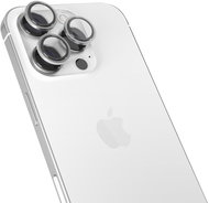 Epico hliníkové ochranné sklo na čočky fotoaparátu pro iPhone 16 Pro/16 Pro Max - bílý titan - Ochranné sklo na objektiv