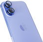 Ochranné sklo na objektiv Epico hliníkové ochranné sklo na čočky fotoaparátu pro iPhone 16/16 Plus - ultramarínová - Ochranné sklo na objektiv