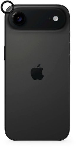 Epico Aluminium Anti-Reflective Lens & Island Protector iPhone 18 Fold Clear - Black - Camera Glass - Main image