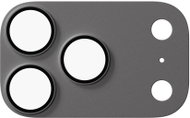Epico Aluminium Anti-Reflective Lens & Island Protector for iPhone 18 Pro Max with Applicator - Blac - Camera Glass