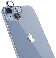 Epico Hliníkové ochranné sklo na čočky fotoaparátu pro iPhone 14 / 14 Plus modrá - Glass Screen Protector