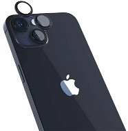 Epico Hliníkové ochranné sklo na šošovky fotoaparátu na iPhone 14/14 Plus temne atramentové - Ochranné sklo