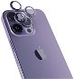 Üvegfólia Epico iPhone 14 Pro / 14 Pro Max kamera védő fólia - mélylila, alumínium - Ochranné sklo