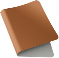 Epico TechGrain reversible desk mat for keyboard & mouse, brown / light grey - Mouse Pad