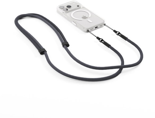 Spello Rope Crossbody Strap - Grey - Phone Lanyard - Main image