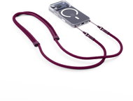 Spello Rope Crossbody Strap - Burgundy - Phone Lanyard