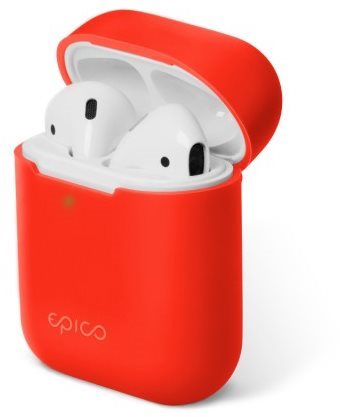 Epico Silicone AirPods Gen 2 - Red - Headphone Case - Main image