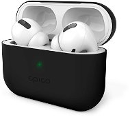 Fülhallgató tok Epico AirPods Pro fekete szilikon tok - Pouzdro na sluchátka