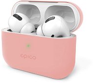 Fülhallgató tok Epico AirPods Pro rózsaszín szilikon tok - Pouzdro na sluchátka