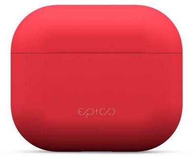 Epico Silicone Cover Airpods 3, Red - Headphone Case - Main image