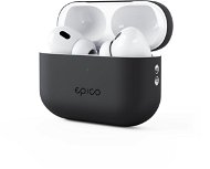 Epico silikonové pouzdro pro Airpods Pro 2 - černé - Pouzdro na sluchátka