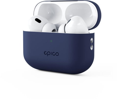 Epico Silicone Case for Airpods Pro 2 - Dark Blue - Headphone Case - Main image