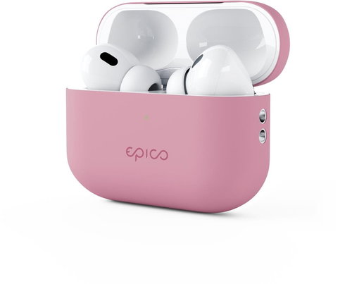 Epico Silicone Case for Airpods Pro 2 - Pink - Headphone Case - Main image