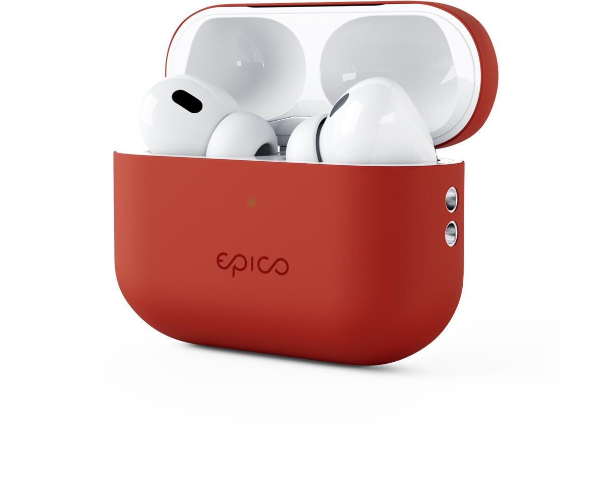 Epico Airpods Pro 2 piros szilikon tok