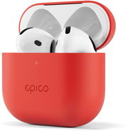 Epico Silicone Cover Airpods 4 - red - Headphone Case