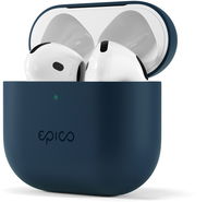 Epico Silicone Cover Airpods 4 - tmavě modrá - Pouzdro na sluchátka