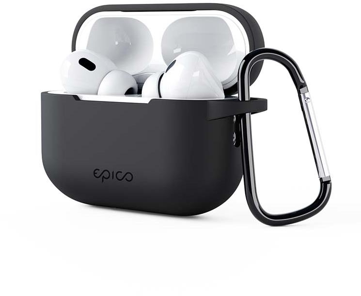 Epico Silicone Outdoor Cover Airpods 4 - fekete