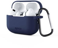 Epico Silicone Outdoor Cover Airpods 4 - tmavě modrá - Pouzdro na sluchátka