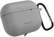 Epico silicone case with carabiner AirPods Pro 3 - grey - Headphone Case
