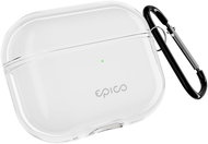 Epico Transparent Case with Carabiner AirPods Pro 3 - White Transparent - Headphone Case
