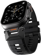 Epico FKM Rubber for Apple Watch SE 44mm/Series 1-9 42/44/45mm, 10-11 46mm/Ultra 49mm, black - Watch Strap