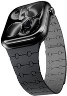 Epico Magnetic+ Silicone Apple Watch SE 44mm/Series 1-9 42/44/45mm, 10-11 46mm/Ultra 49mm - black - Watch Strap