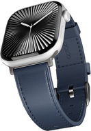Epico Watch Strap Leather for Apple Watch SE/Series 1-9 (38/40/41mm)/10 (42mm) - modrý - Řemínek