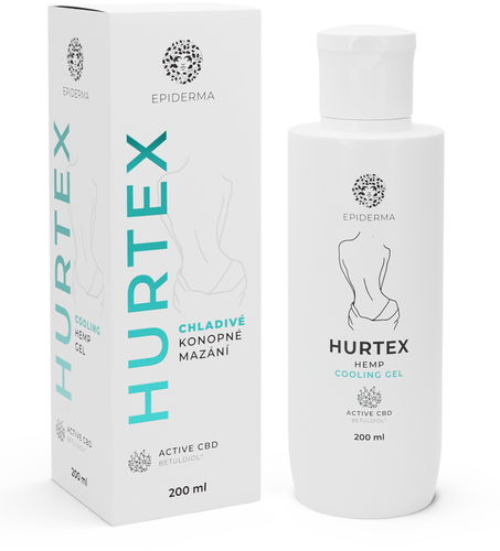 EPIDERMA Konopné chladivé mazání Hurtex 200 ml - Tělový gel - Hlavní obrázek