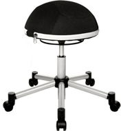 TOPSTAR Sitness Half Ball Black - Balance Stool