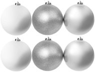 Silver Flask Set of 6 Pieces - Christmas Ornaments