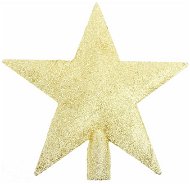 Špica hviezda zlatá - Vianočné ozdoby