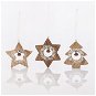 Wooden Ornaments with a Bell, 8-9cm - Christmas Ornaments