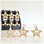 Box with Wooden Stars, 11cm - Christmas Ornaments