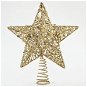 Csillag csúcsdísz, arany, 30 cm - Karácsonyi díszítés