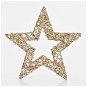 Csillag, arany csillámmal, 25 cm - Karácsonyi díszítés