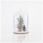 Hanging Glass Ornament with Deer, 6.5x6.5x11cm - Christmas Ornaments