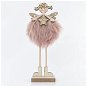 Standing pink fairy, 12,5x4x20 cm - Christmas Decoration