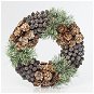 Christmas Wreath EUROLAMP Wreath with pine cones - Vánoční věnec